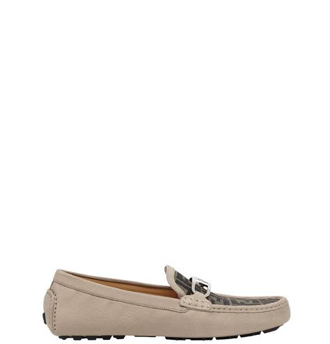 fendi loafers beige|Women's Driving loafers .